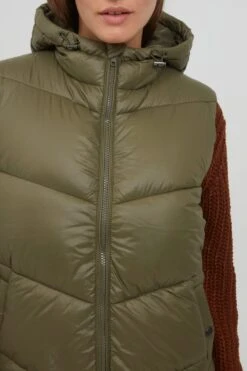 OXMO Bodywarmers Bodywarmer TABITA Dames Olijfgroen 10 OXMO Bodywarmers Bodywarmer TABITA Dames Olijfgroen -kledingwinkel 01bce34e206b93a2c8007589811d4c66
