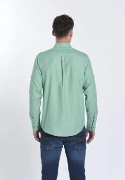 Casual Overhemden Regular Fit Overhemd FYODOR Heren Groen -kledingwinkel 03c25cbe7794b3fd6e686b6aa10208c3