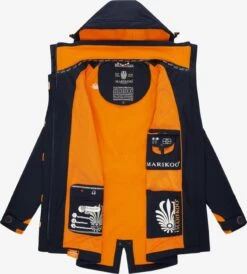 Marikoo Outdoor Jassen Functionele Jas Soulinaa Dames Navy -kledingwinkel 04795de36bcbda1bf42f6a9dae572c9f