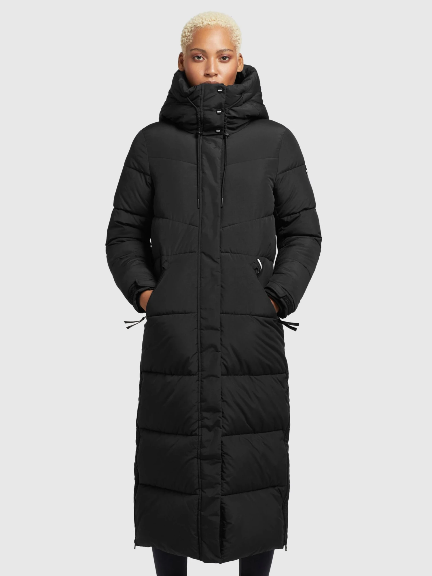 Khujo Wintermantels Wintermantel Shimanta 2 Dames Zwart 2 Khujo Wintermantels Wintermantel Shimanta 2 Dames Zwart - Afbeelding 2