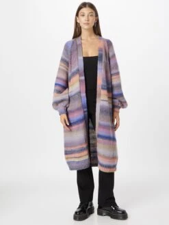 Vesten Gebreid Vest Kin Dames Lila -kledingwinkel 06caa1e4536ef0238fb130de16aa070e