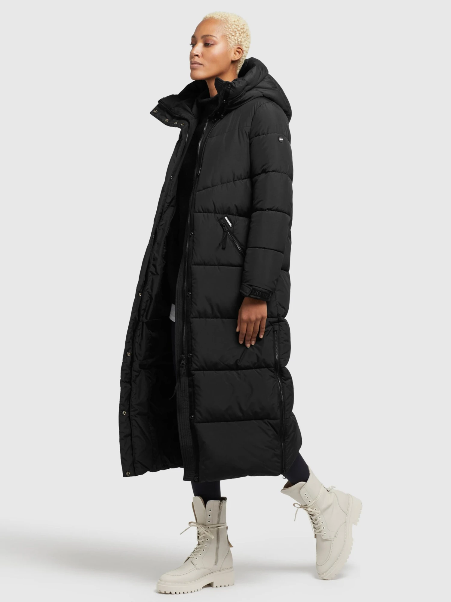 Khujo Wintermantels Wintermantel Shimanta 2 Dames Zwart 6 Khujo Wintermantels Wintermantel Shimanta 2 Dames Zwart - Afbeelding 6