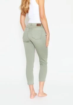 Angels Jeans Slimfit Jeans Dames Groen -kledingwinkel 0765fb54db689fd7ec14641d560d5778