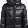 Khujo Winterjassen Winterjas Valona Dames Zwart