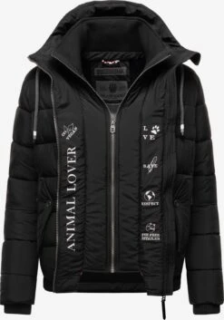 Marikoo Winterjassen Winterjas Taisaa Dames Zwart -kledingwinkel 086888e71334d1bc8e2ce61aed66f073