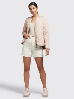 Khujo Tussenjassen Tussenjas Alma Dames Lichtroze -kledingwinkel 0ad5d424ed4eca0da1b45f75422dc2dc