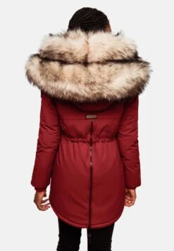 Navahoo Parkas Winterparka Sweety Dames Rood -kledingwinkel 0da67feb35dfe6399434f5579549489a