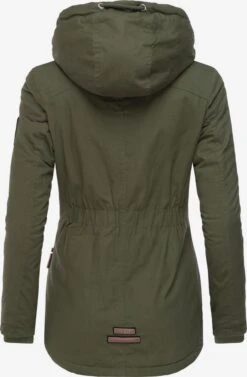 Marikoo Winterjassen Winterjas Bikoo Dames Kaki -kledingwinkel 0de4cc4bd879f6f127cb09376ad1f77b
