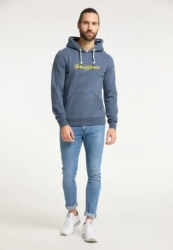 Schmuddelwedda Hoodies Sweatshirt Juist Heren Blauw Gemêleerd -kledingwinkel 11c19e1f5212044319976731fd8fc0f6
