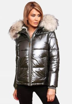 Navahoo Winterjassen Winterjas Tikunaa Dames Antraciet -kledingwinkel 121777c54bdb986cdbc090ca397428a3