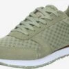 Woden Running Sneakers Sneakers Laag Ydun Suede Mesh II Dames Grasgroen