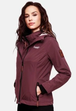 Marikoo Outdoor Jassen Functionele Jas Erdbeere Dames Wijnrood -kledingwinkel 15615d553ae48a66e44b2ed0999a1ede