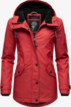 Navahoo Winterjassen Winterjas Lindraa Dames Cranberry -kledingwinkel 1586aca4c10c1685d7ccf0be57b2c2b7