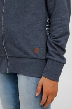 OXMO Sweatvesten Sweatvest ULLA Dames Donkerblauw -kledingwinkel 15a5b976efe60510a9151c9eda2e5d93