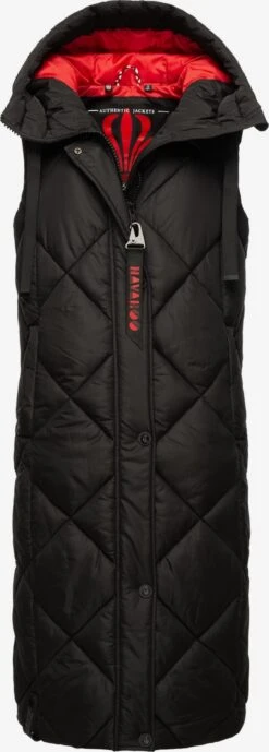 Navahoo Bodywarmers Bodywarmer Schnuckel Dames Zwart -kledingwinkel 15d6e9da84f3412470a93fdafc8e9910