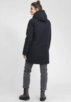 OXMO Parkas Tussenparka Tamila Dames Zwart -kledingwinkel 17b3684b70e9af8f051c175bab28c538