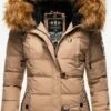 Navahoo Winterjassen Winterjas Zoja Dames Taupe