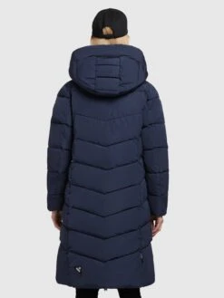 Khujo Tussenmantels Tussenmantel Klayd Dames Donkerblauw -kledingwinkel 18477ff816dbd6095c6210016cdeb49a