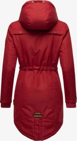 Marikoo Parkas Winterparka Kamii Dames Rood -kledingwinkel 19e93c0179381ebd608a3ed2cec5e9da