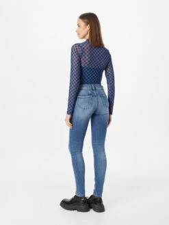 Mustang Jeans Skinny Jeans Jasmin Dames Blauw -kledingwinkel 1cc807a9b3864dacd0a5062009534386
