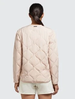 Khujo Tussenjassen Tussenjas Alma Dames Lichtroze -kledingwinkel 1ceab64bfcfc308cfb508e4e301613cb