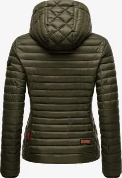 Marikoo Tussenjassen Tussenjas Samtpfote Dames Olijfgroen -kledingwinkel 1edb0508ceb1523f9d2506e4eda93dee