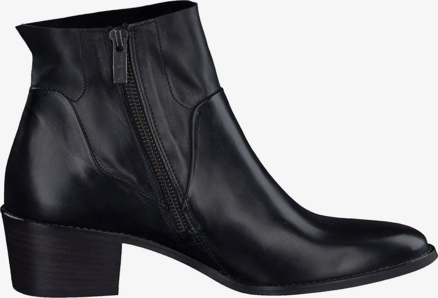 Paul Green Klassieke Enkellaarsjes Enkellaarsjes Dames Zwart 4 Paul Green Klassieke Enkellaarsjes Enkellaarsjes Dames Zwart - Afbeelding 4