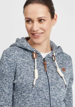 OXMO Sweatvesten Sweatvest Thory Dames Blauw -kledingwinkel 23e7aaa7a1c025d976c5f7530f084bb8