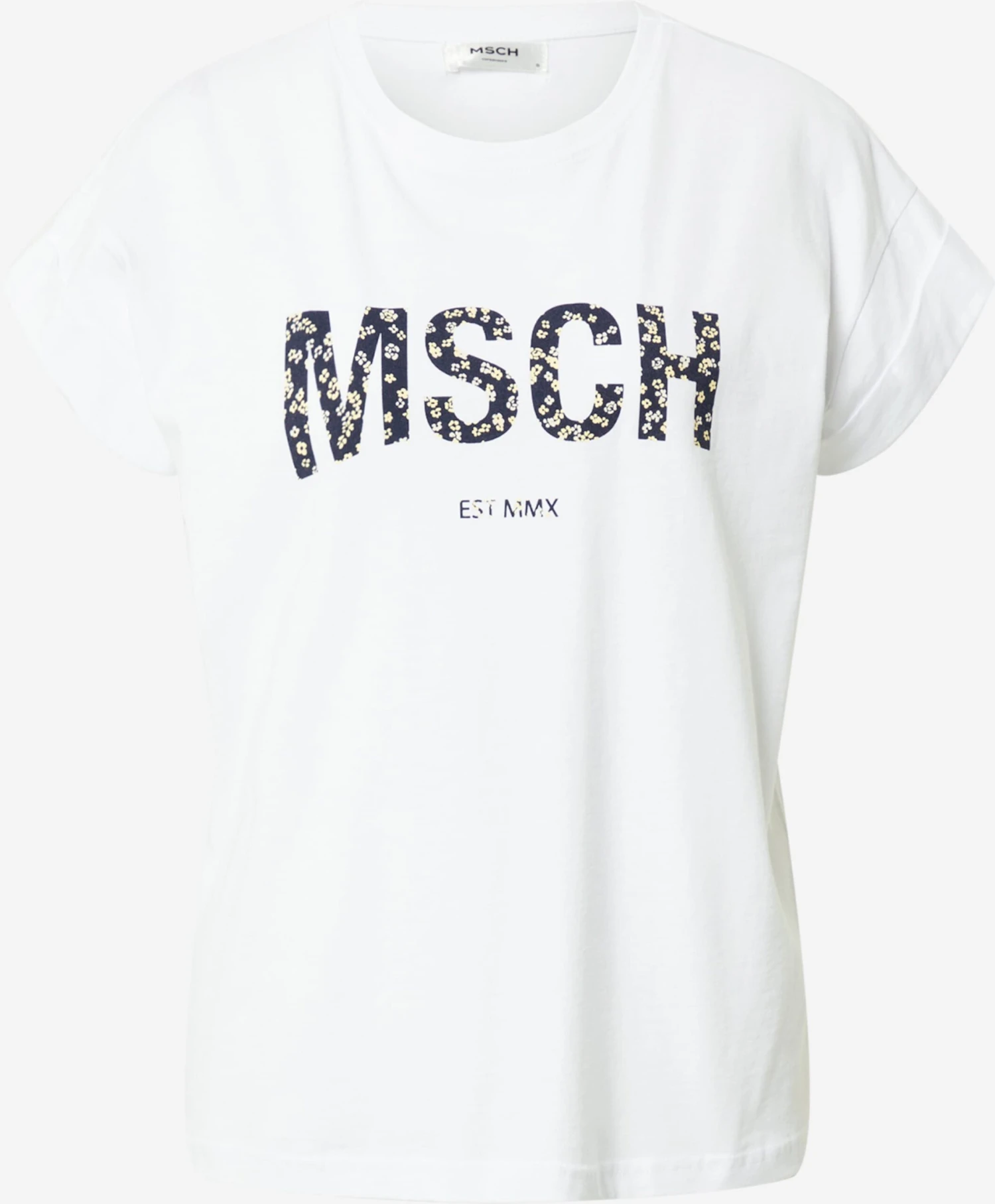 MOSS COPENHAGEN T-shirts Shirt Alva Dames Wit 1 MOSS COPENHAGEN T-shirts Shirt Alva Dames Wit