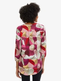 CARTOON Blouses Met Korte Mouw Blouse Dames Fuchsia -kledingwinkel 250322952adf204fae0a5455b8ad0e03