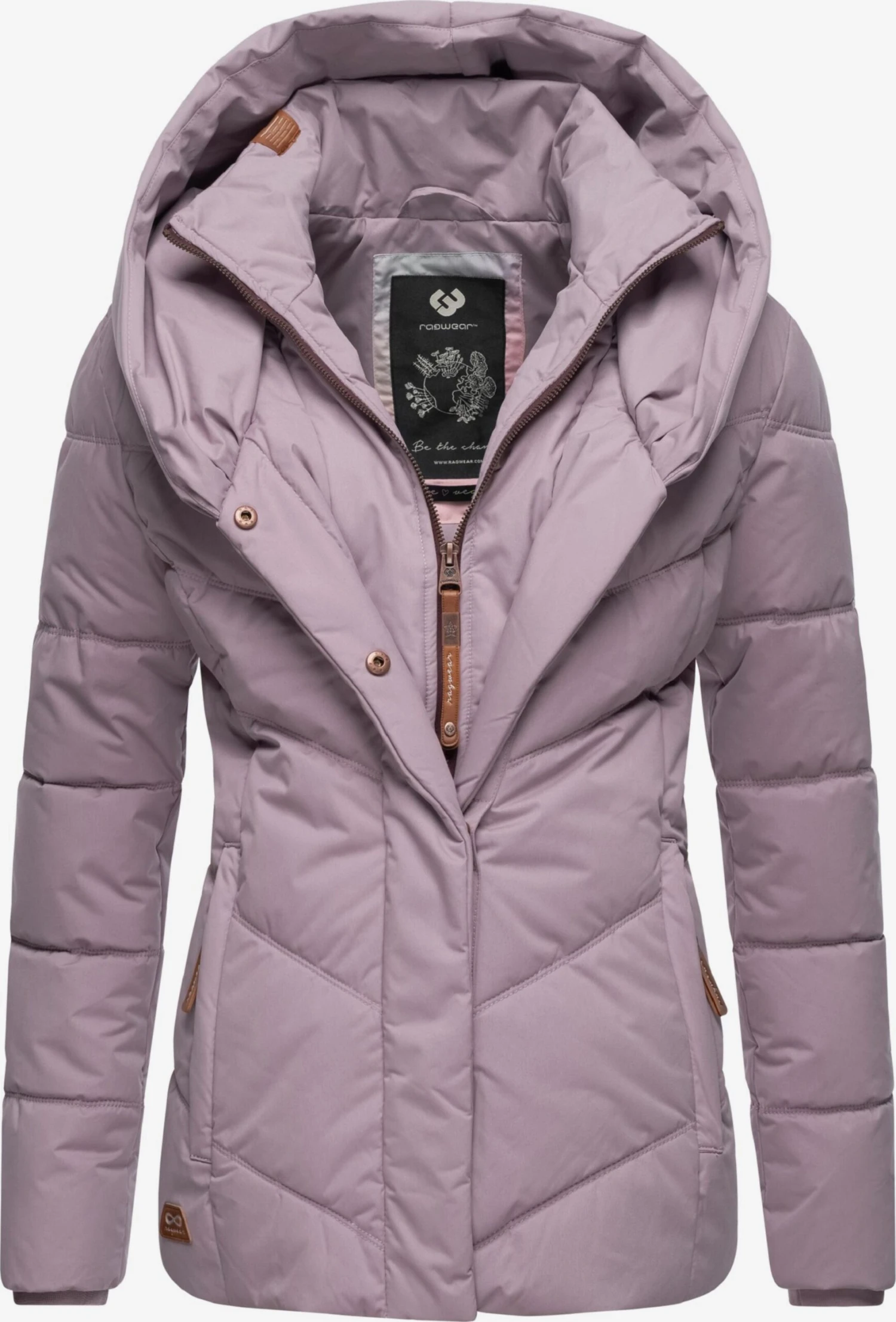 Ragwear Winterjassen Winterjas Natesa Dames Lavendel 4 Ragwear Winterjassen Winterjas Natesa Dames Lavendel - Afbeelding 4