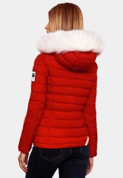 Marikoo Winterjassen Winterjas Nasriin Dames Rood -kledingwinkel 281e2f230eb03d3e9e439329cda9ab35