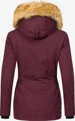 Navahoo Winterjassen Winterjas Laura Dames Bourgogne -kledingwinkel 29e03a992de9a8d23ee160e50199ee78