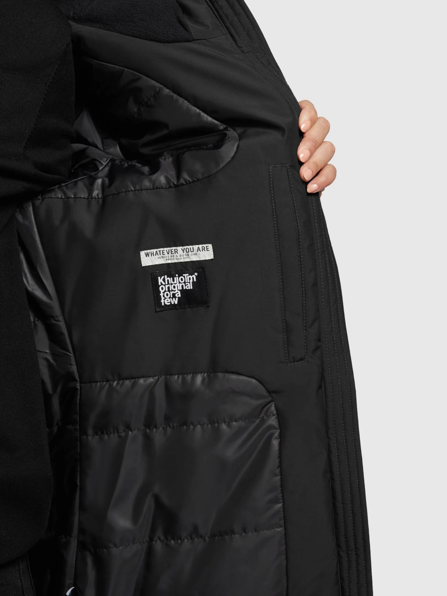 Khujo Korte Mantels Tussenmantel Amaray Dames Zwart 7 Khujo Korte Mantels Tussenmantel Amaray Dames Zwart - Afbeelding 7