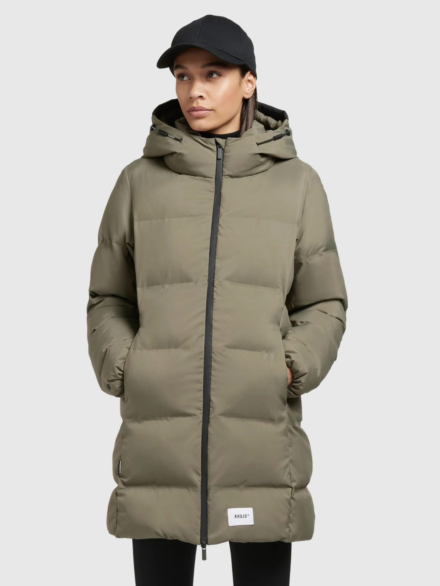 Khujo Winterjassen Winterjas Tanare Dames Olijfgroen 2 Khujo Winterjassen Winterjas Tanare Dames Olijfgroen - Afbeelding 2