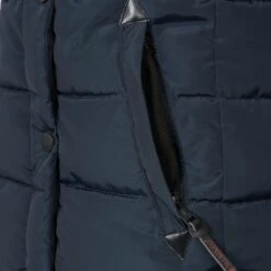 Marikoo Winterjassen Winterjas Lotusblüte Dames Donkerblauw -kledingwinkel 2ba47b89c41d5865e2b77af05c18f368