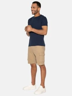 Threadbare Cargo Shorts Regular Cargobroek Bute Heren Beige -kledingwinkel 2c4aa0f43e311e15e514366773d2bbba