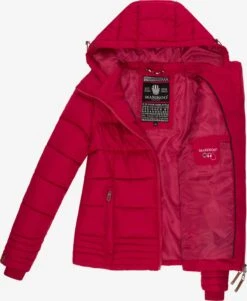 Marikoo Winterjassen Winterjas Sole Dames Framboos -kledingwinkel 325e58b670e2d843e7c4467b0195d57a