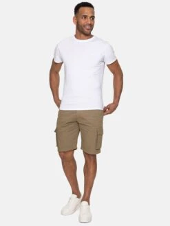 Threadbare Cargo Shorts Regular Cargobroek Bute Heren Camel -kledingwinkel 33f8837f834894536c0f1828687171f7