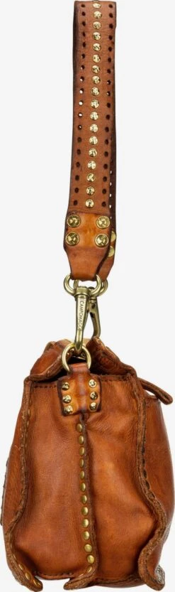 Campomaggi Schoudertassen Schoudertas Kura Dames Cognac -kledingwinkel 34b2803dce5f6ad3a49b85e349a031af