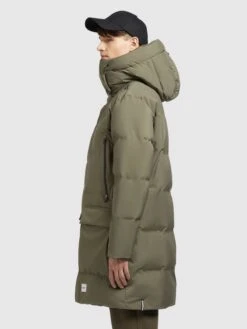 Khujo Wintermantels Winterjas Slow Heren Olijfgroen -kledingwinkel 3864f768cadb3ee54089aac22a21bd0f