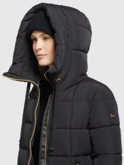 Khujo Wintermantels Wintermantel Aruba Dames Zwart -kledingwinkel 390aaff6081496be367a304728ca1e15