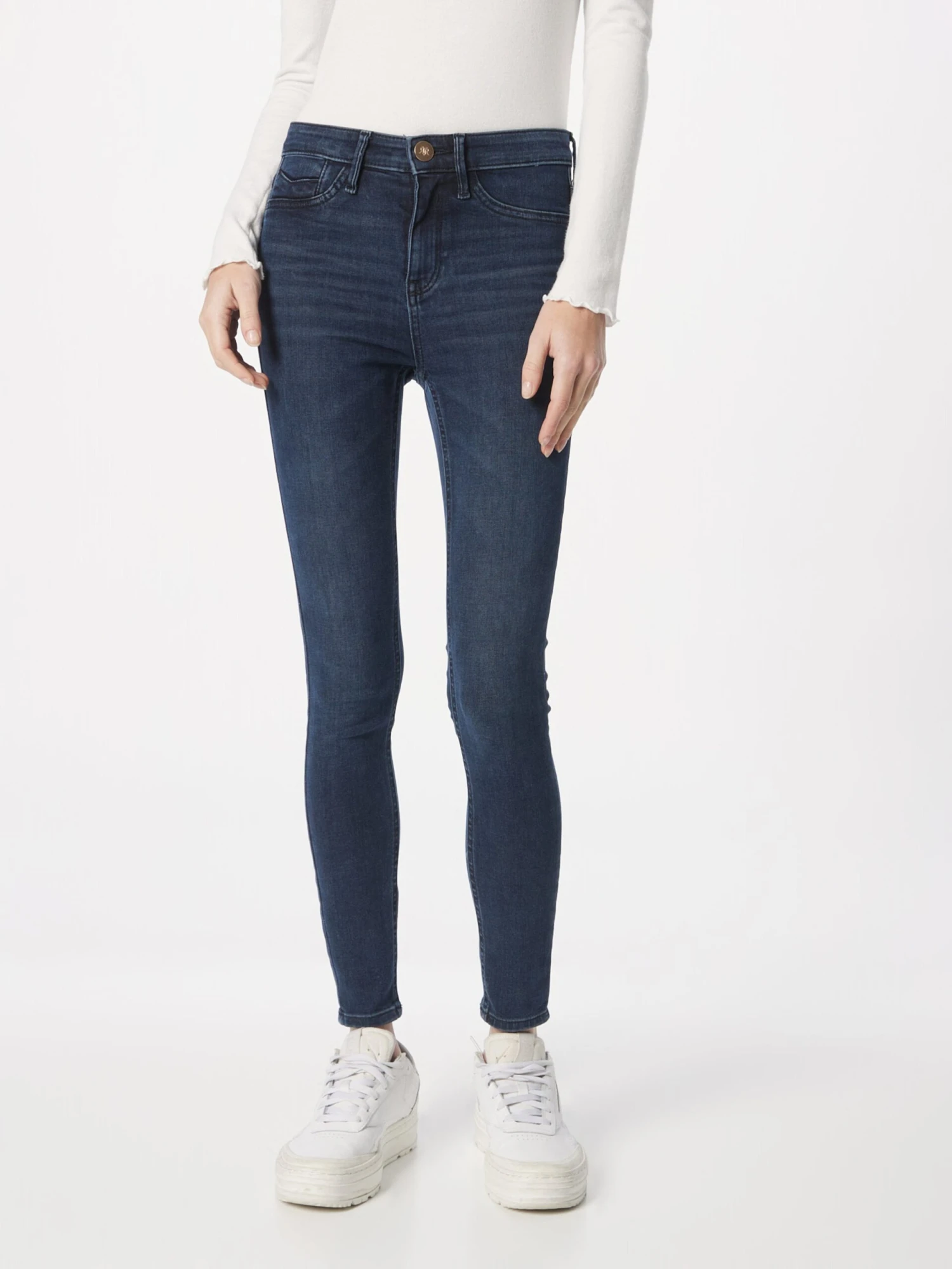 RIVER ISLAND Jeans Skinny Jeans MOLLY Dames Donkerblauw 3 RIVER ISLAND Jeans Skinny Jeans MOLLY Dames Donkerblauw - Afbeelding 3