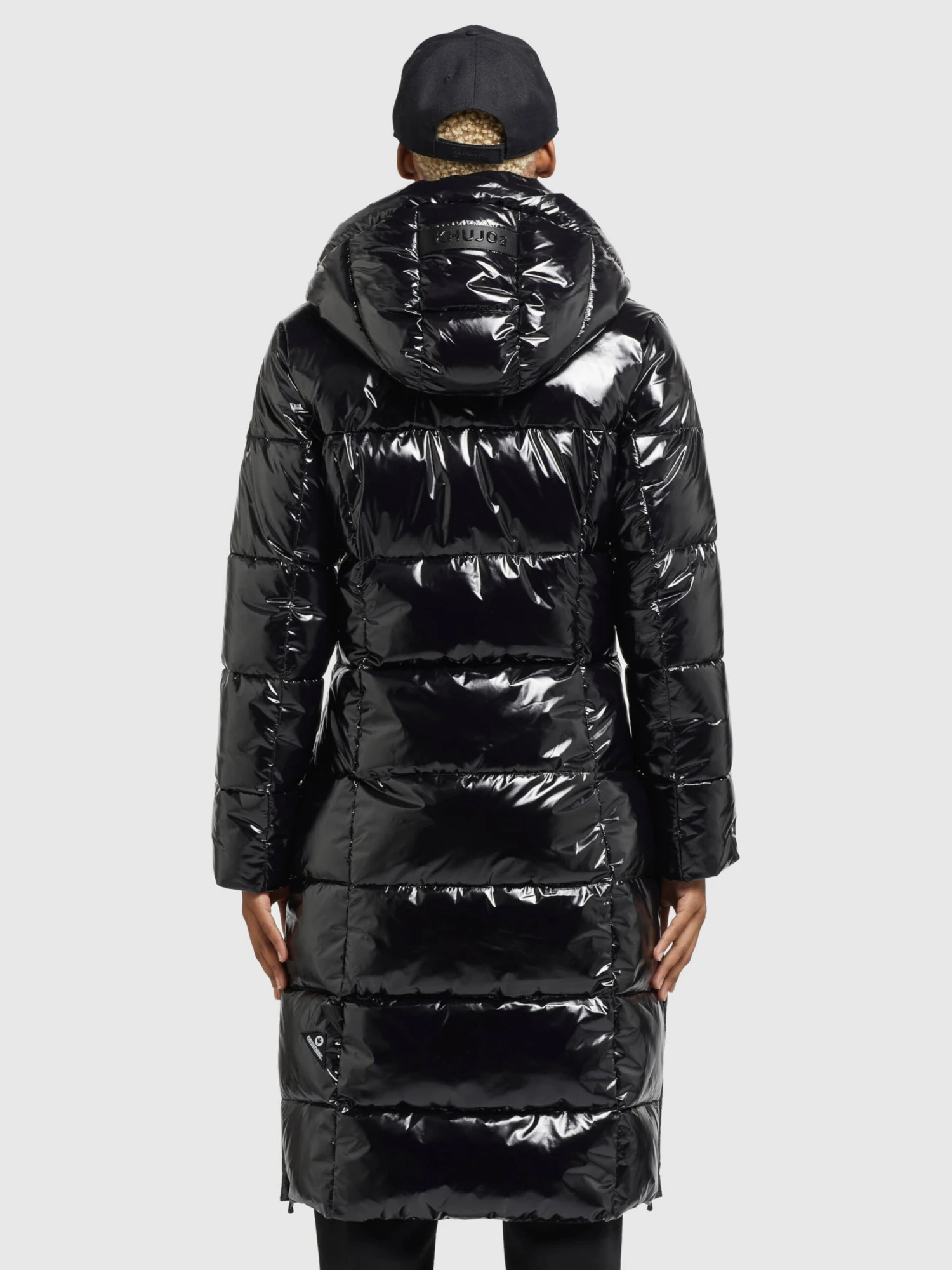 Khujo Wintermantels Wintermantel Tonka Dames Zwart 4 Khujo Wintermantels Wintermantel Tonka Dames Zwart - Afbeelding 4