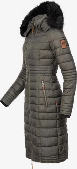 Navahoo Wintermantels Wintermantel Umay Dames Aardetinten -kledingwinkel 40e5e886d6d82b17bcb0f03369b9748b