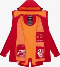 Marikoo Outdoor Jassen Functionele Jas Soulinaa Dames Rood -kledingwinkel 410c5fcb1da21460940f1a114ff445cf