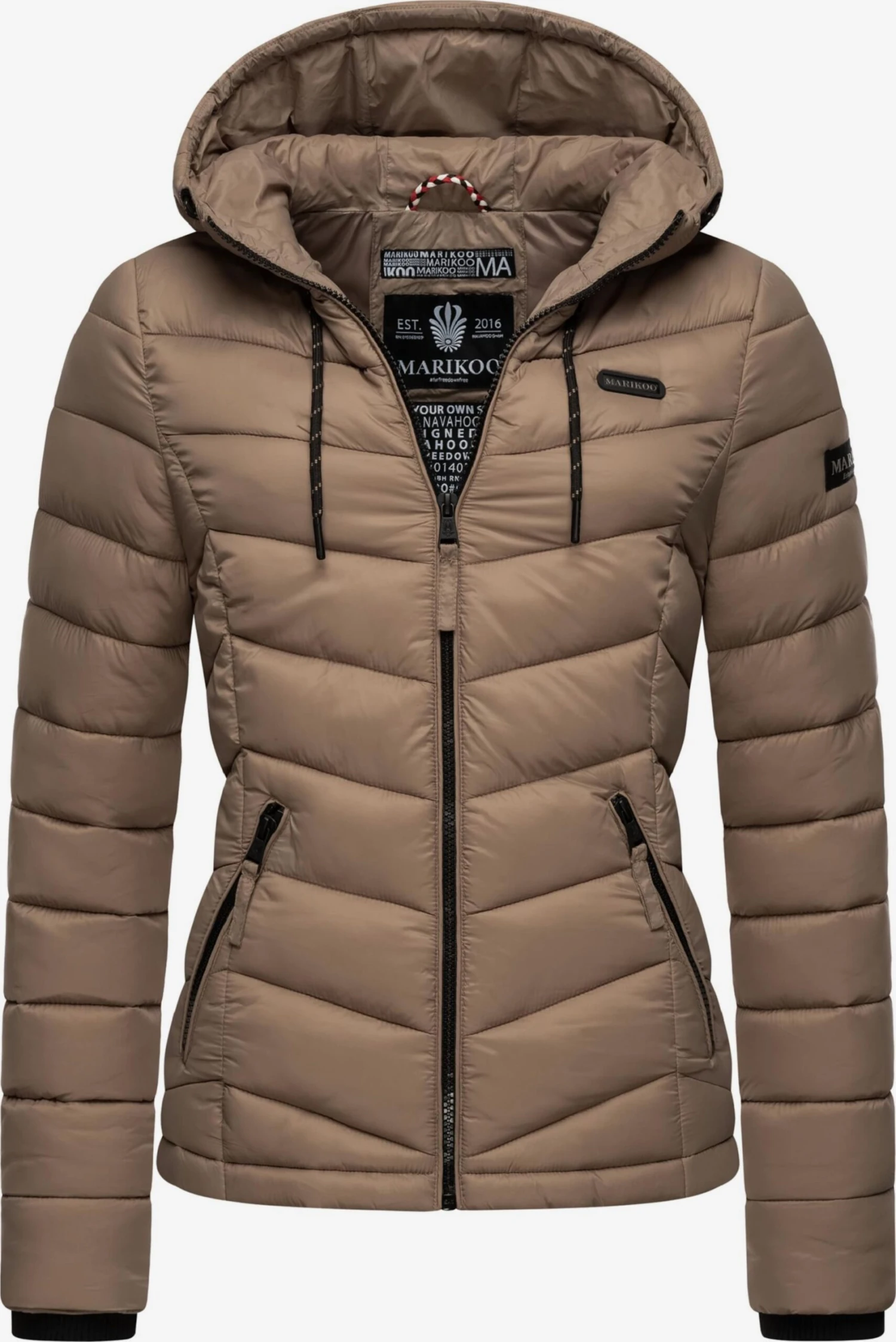 Marikoo Tussenjassen Tussenjas Kuala Dames Bruin 1 Marikoo Tussenjassen Tussenjas Kuala Dames Bruin
