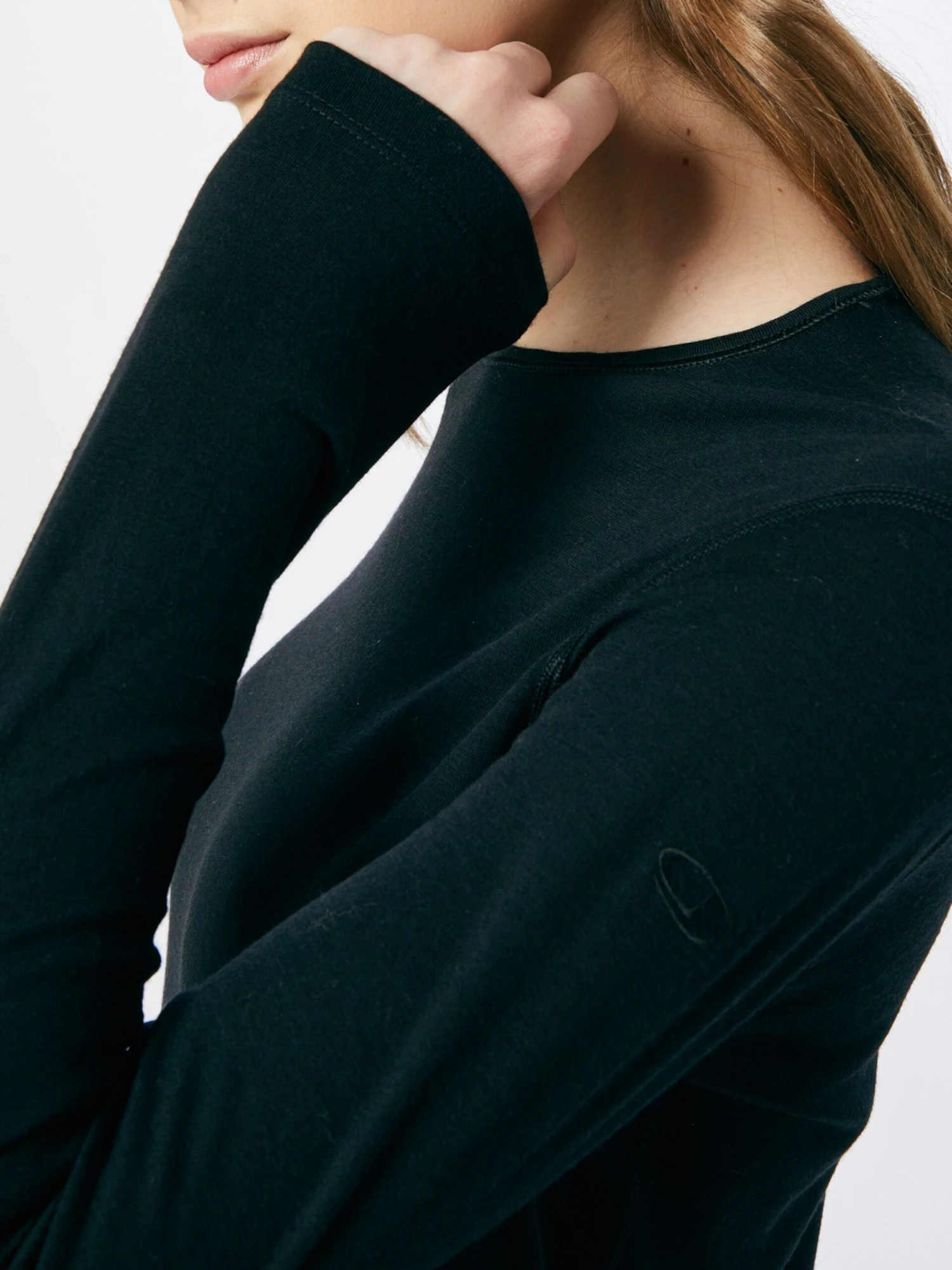 Icebreaker Shirts Functioneel Shirt Oasis Dames Zwart 5 Icebreaker Shirts Functioneel Shirt Oasis Dames Zwart - Afbeelding 5