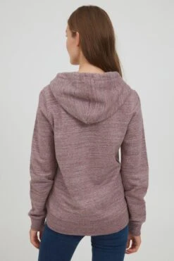 OXMO Sweatvesten Sweatvest HELNA Dames Bruin Gemêleerd -kledingwinkel 458e269db78b0d61655f9733fad85762