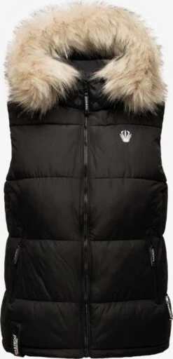 Marikoo Bodywarmers Bodywarmer Eisflöckchen Dames Zwart 11 Marikoo Bodywarmers Bodywarmer Eisflöckchen Dames Zwart -kledingwinkel 46f6ab0f567c6a9aa23ea5593ffb114e